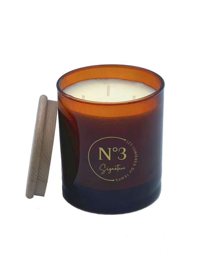Bougie 600 g · 3 mèches