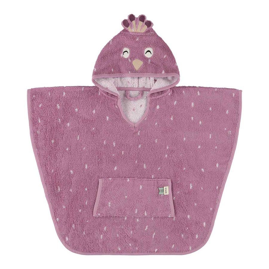 Cape de bain poncho — Mrs. Peacock
